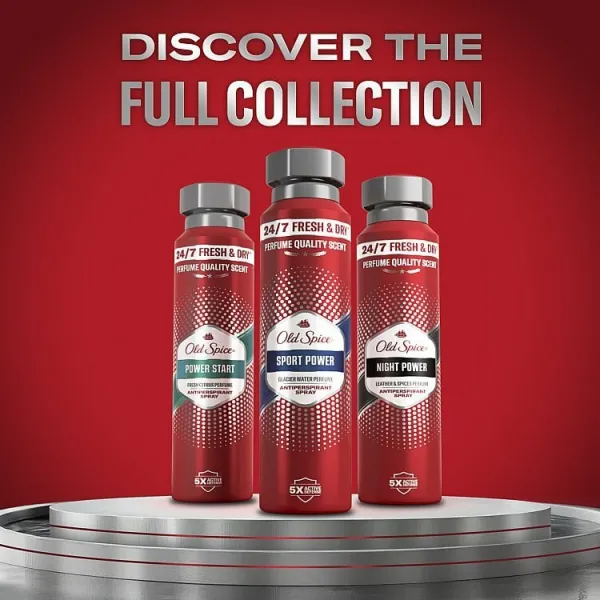 Old Spice Sport Power antiperspirant v spreji pre mužov 150 ml