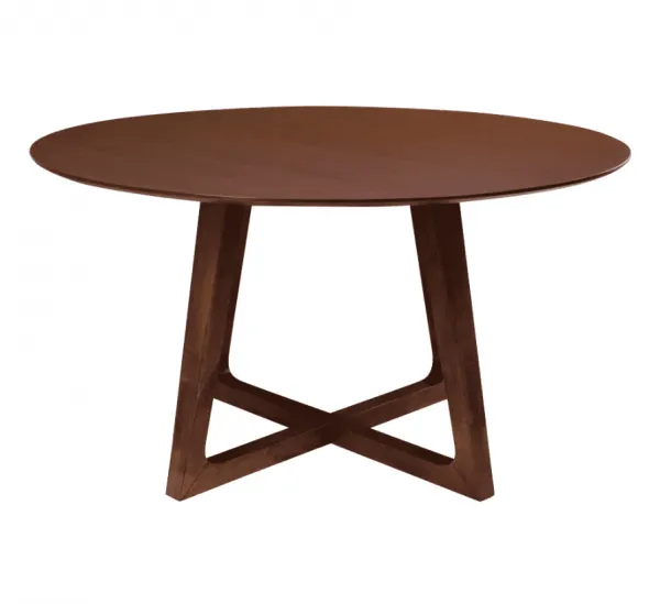 Elvisia Jedálenský stôl HELLERUP | orech 137 cm