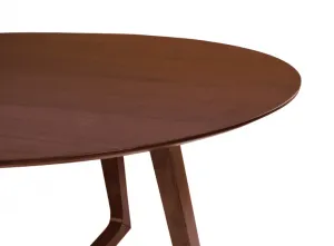 Elvisia Jedálenský stôl HELLERUP | orech 137 cm