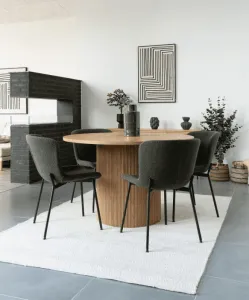 Elvisia Jedálenský stôl BOAVISTA | prírodná 120 cm