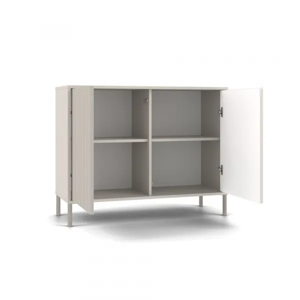 TP Living Komoda Kamaro 2D štíhla 103 cm kašmír