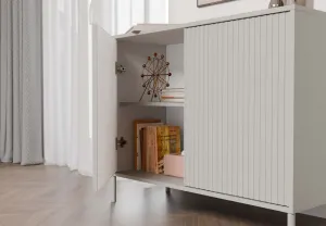 TP Living Komoda Kamaro 2D štíhla 103 cm kašmír