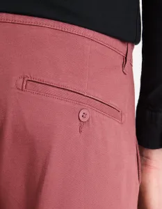 Vínové pánske chino nohavice Celio Tocharles