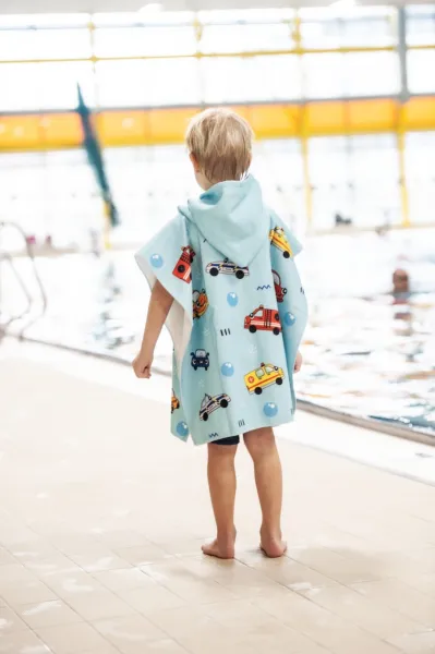 Dětské pončo aquakiddo poncho cars s