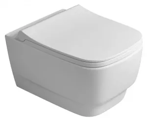 SAPHO - BELLO závesná WC misa, Rimless, 35,5x53cm, biela 100214