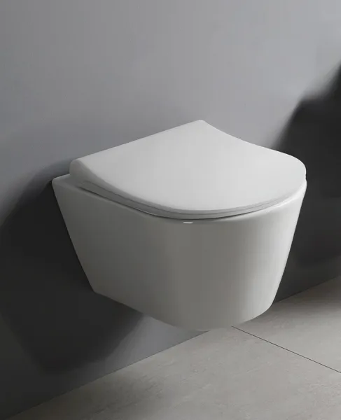 SAPHO - AVVA závesná WC misa, Rimless, 35,5x53cm, biela 100314