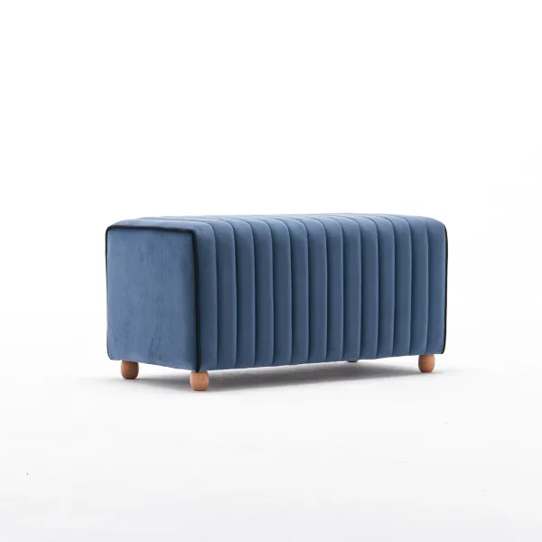 Stolička Mabel Pouf Blue