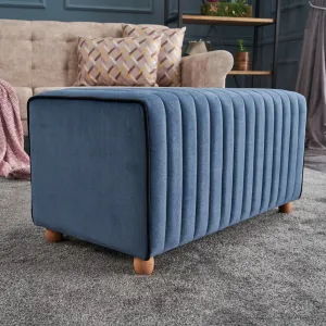 Stolička Mabel Pouf Blue