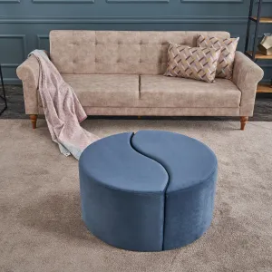 Stolička Alis Pouf Blue