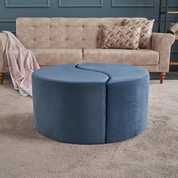 Stolička Alis Pouf Blue