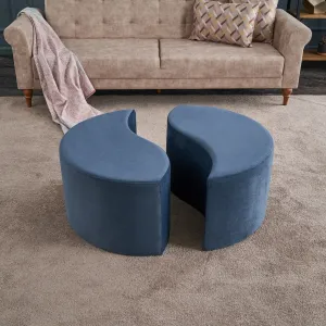 Stolička Alis Pouf Blue