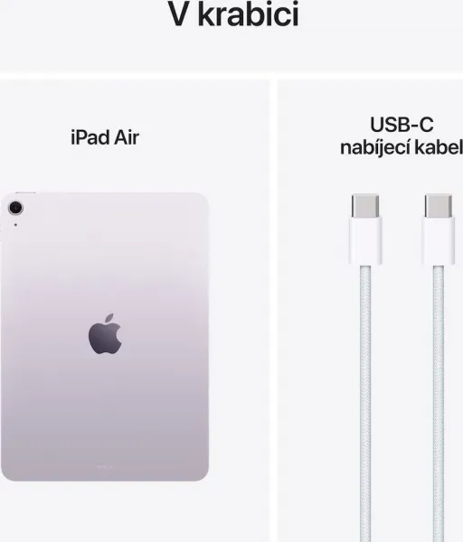Apple iPad Air 11" Wi-Fi 128GB Fialový (2025), MCA04HC/A