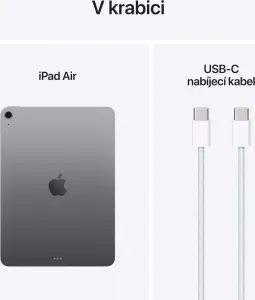 Apple iPad Air 11" Wi-Fi 1TB Kozmický sivý (2025), MCAH4HC/A