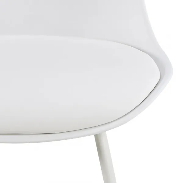 Actona Barová židle Tina 84 cm bílá