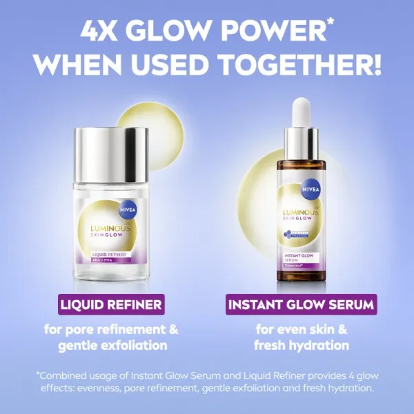 NIVEA Luminous 630 Skin Glow rozjasňujúce pleťové sérum 30 ml