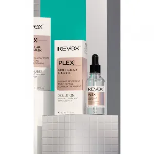 Revox B77 PLEX Molecular Hair Oil olej na posilnenie poškodených vlasov 30 ml