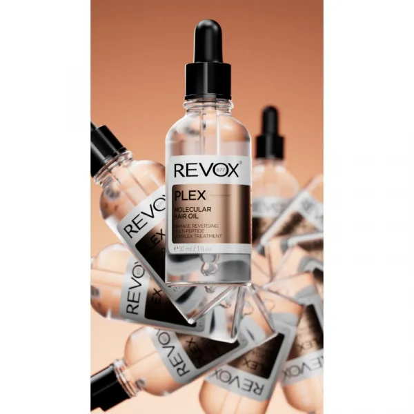 Revox B77 PLEX Molecular Hair Oil olej na posilnenie poškodených vlasov 30 ml