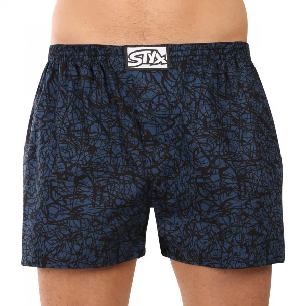 5PACK pánske trenky Styx art klasická guma viacfarebné (5A1378145) M, trenírky