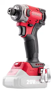 Uťahovák Worcraft CIS-S20LiBM-260 ShareSYS, 20V Li-Ion, rázový, HEX, 260Nm, bezuhlíkový, SET 1x akumulátor 2.0 Ah + 1x nabíjačka, v kufri