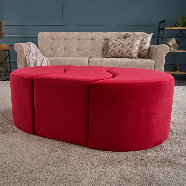 Stolička Alya Pouf Red