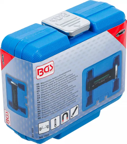 BGS Technics Magnetický merač odklonu kolesa (BGS 1523)