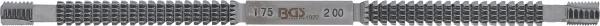 BGS Technics Pilník na opravu závitov, vnútorné aj vonkajšie závity | Whitworth 0.80 - 3.00 mm (BGS 1922)