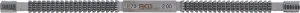 BGS Technics Pilník na opravu závitov, vnútorné aj vonkajšie závity | Whitworth 0.80 - 3.00 mm (BGS 1922)