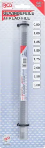 BGS Technics Pilník na opravu závitov, vnútorné aj vonkajšie závity | Whitworth 0.80 - 3.00 mm (BGS 1922)