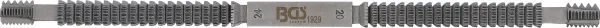 BGS Technics Pilník na opravu závitov, vnútorné aj vonkajšie závity | Whitworth 10 – 24 (BGS 1929)