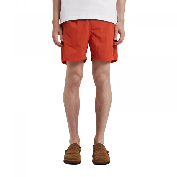 Norse Projects Hauage Recycled Nylon Swimmers "Blood Orange" (N35-0606-4016)