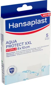 Hansaplast MED AQUAPROTECT XXL Sterile náplasť 8cm x 10cm, 5ks
