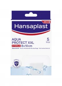 Hansaplast MED AQUAPROTECT XXL Sterile náplasť 8cm x 10cm, 5ks