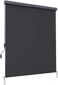 SONGMICS Vertikálna markíza Orrine 250x160 cm sivá