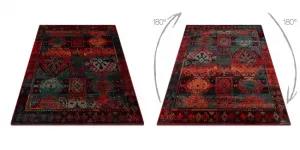 Koberec OMEGA AVAR rám, rubín