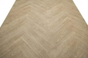 PVC podlaha Hightex Leyton 609M rybia kosť, béžová hnedá