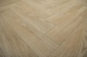 PVC podlaha Hightex Leyton 609M rybia kosť, béžová hnedá