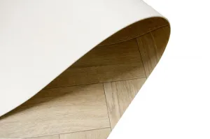 PVC podlaha Hightex Leyton 609M rybia kosť, béžová hnedá