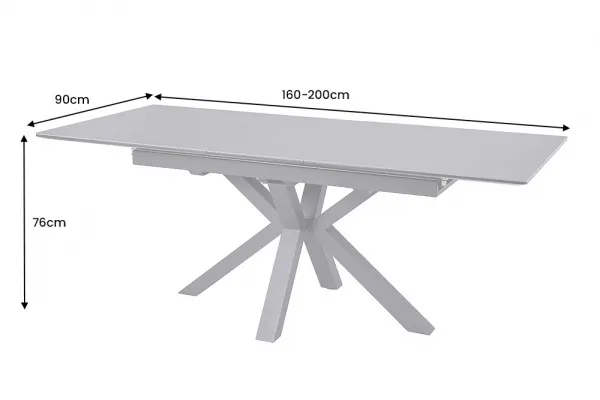 Rozkladací jedálenský stôl ATUM Dekorhome