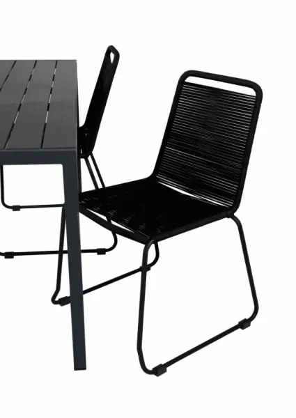 Elvisia Záhradný set TORVEN 4 + 1 | antracit