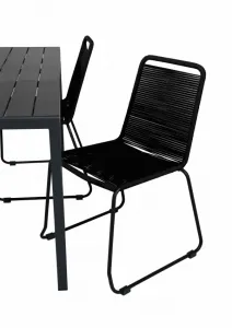 Elvisia Záhradný set TORVEN 4 + 1 | antracit