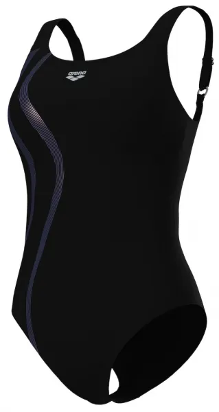 Arena shapewear ginevra wing back c cup black m - uk34