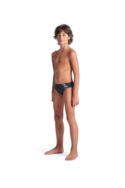 Arena performance poseidonia briefs boys black/white 152cm