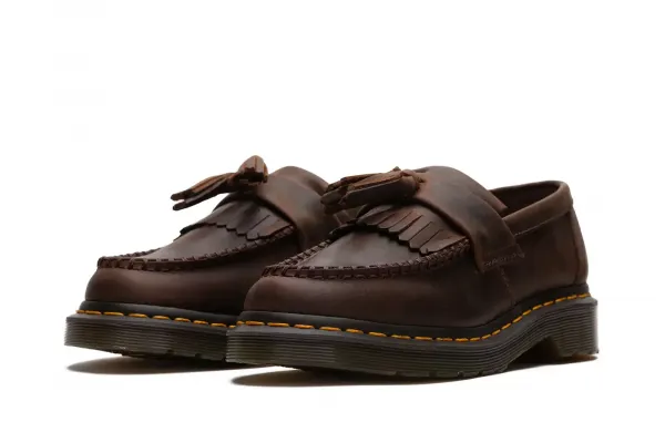 Dr. Martens Adrian Leather Loafers W "Dark Brown Crazy Horse" (DM30917201)
