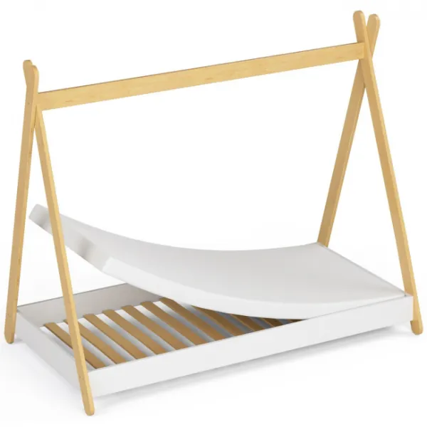 Ak furniture Detská posteľ GEM 160x80 cm biela