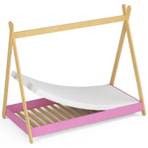 Ak furniture Detská posteľ GEM 160x80 cm ružová