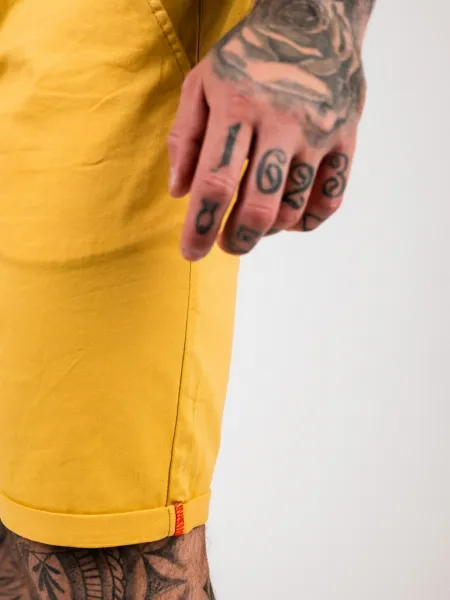 Pánske kraťasy CIPO & BAXX CK272 MUSTARD Farba: Žltá, Konfekčná veľkosť: W38