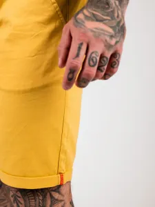 Pánske kraťasy CIPO & BAXX CK272 MUSTARD Farba: Žltá, Konfekčná veľkosť: W38