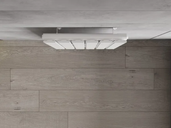MEXEN - Boston vykurovací rebrík/radiátor 1200 x 452 mm, 611 W, biela W213-1200-452-00-20