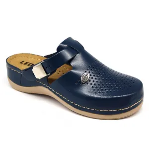 Leon 900 Dámska pracovná celokožená zdravotná obuv 41 - 26cm, čierna, 4,5 cm