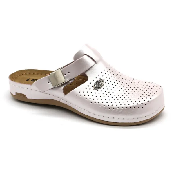 Leon 950 Dámska pracovná celokožená zdravotná obuv 40 - 26cm, čierna, 2,5 cm